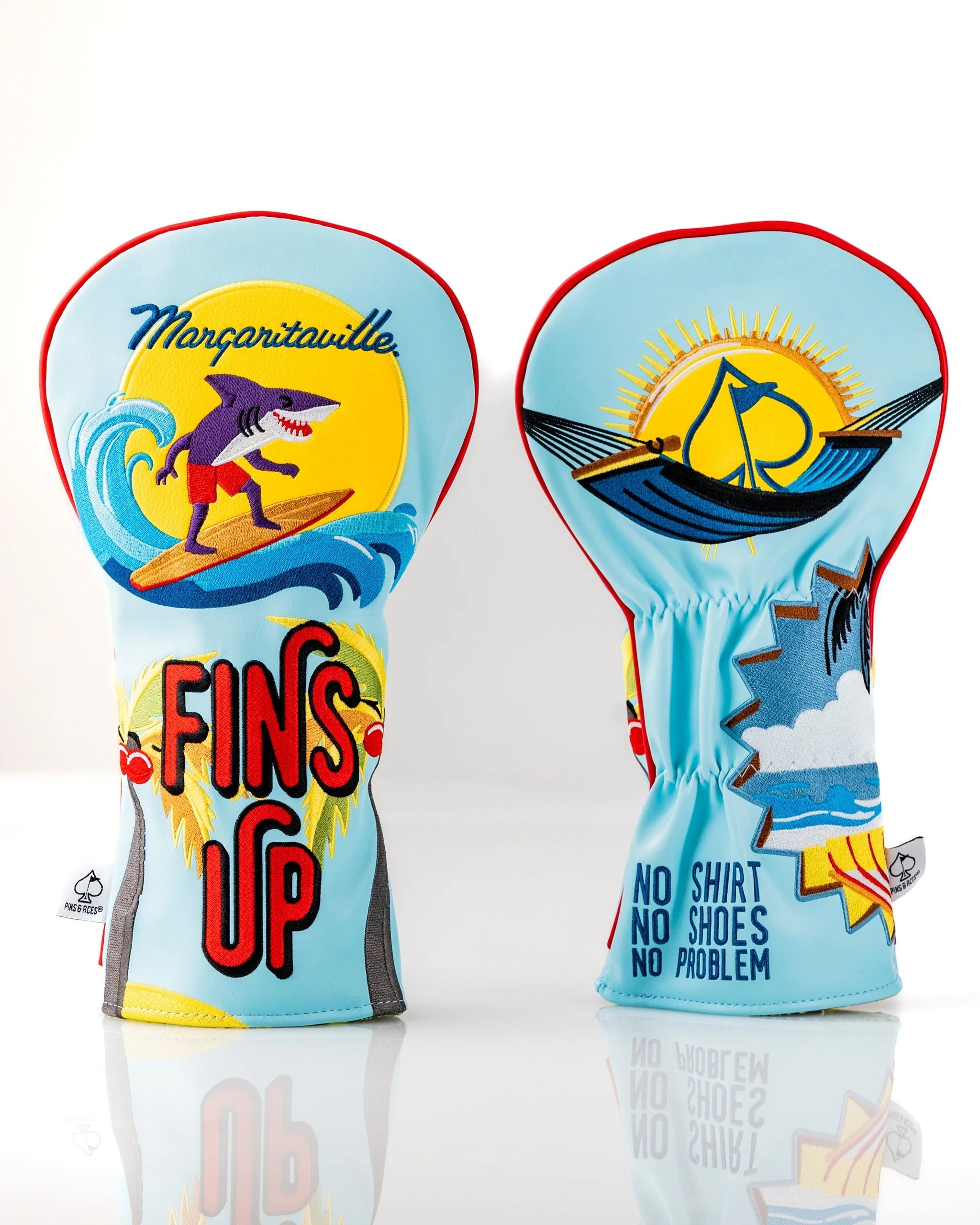 Pins & Aces Margaritaville Fins Up - Driver Cover