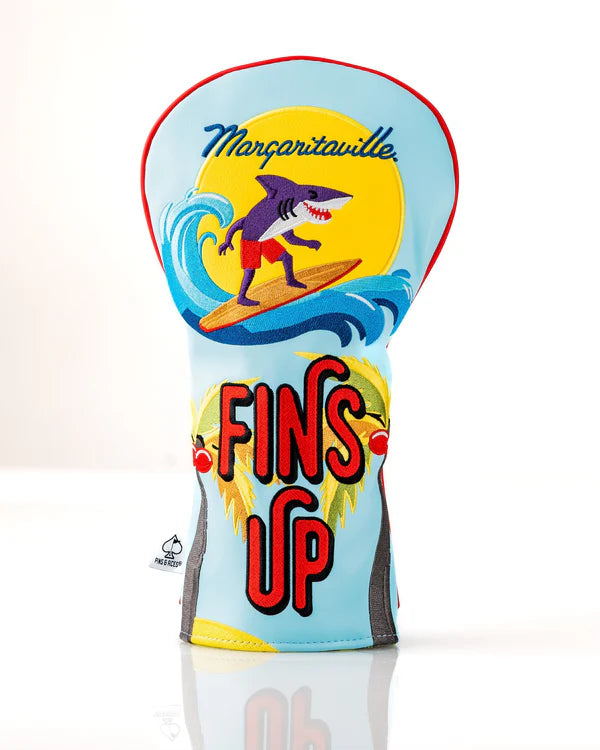 Pins & Aces Margaritaville Fins Up - Driver Cover