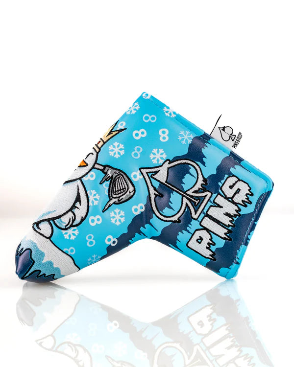 Pins & Aces Snowman - Blade Putter Cover