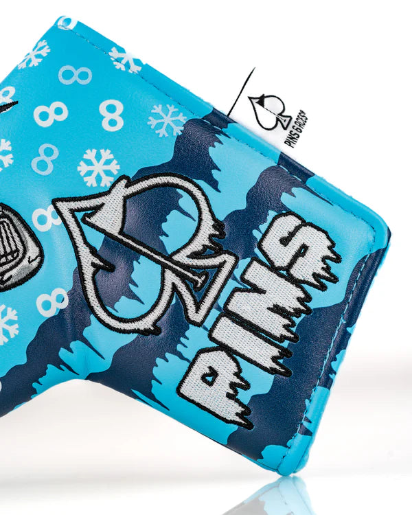 Pins & Aces Snowman - Blade Putter Cover