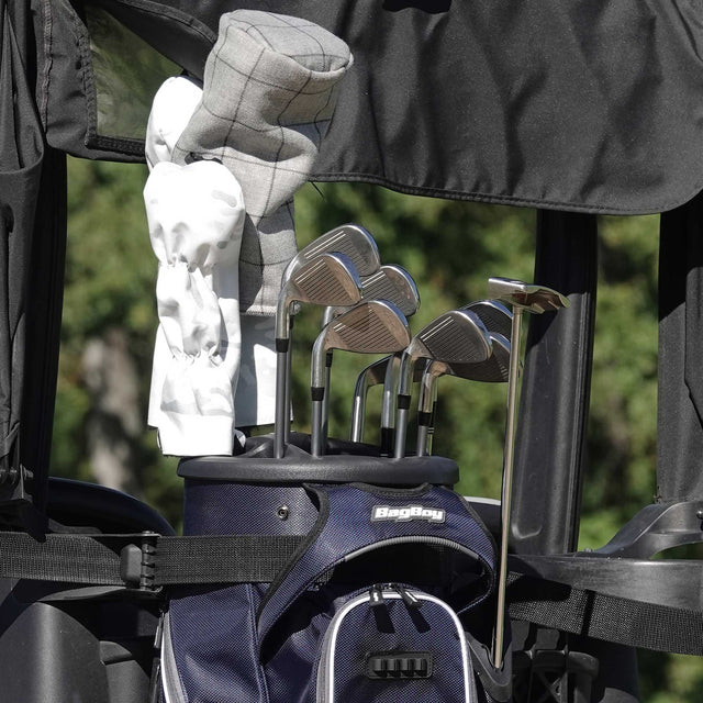 BagBoy Revolver XP Rotating Golf Bag Navy / Charcoal / White