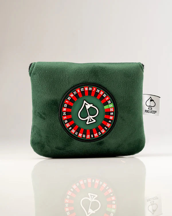 Pins & Aces Roulette - Center Shaft Mallet Putter Cover