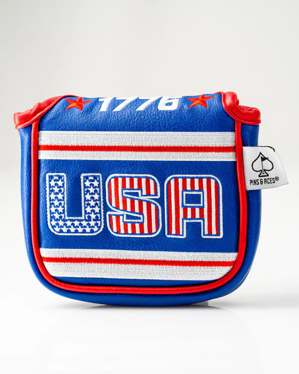 Pins & Aces USA Tribute 2.0 - Center Shaft Mallet Putter Cover