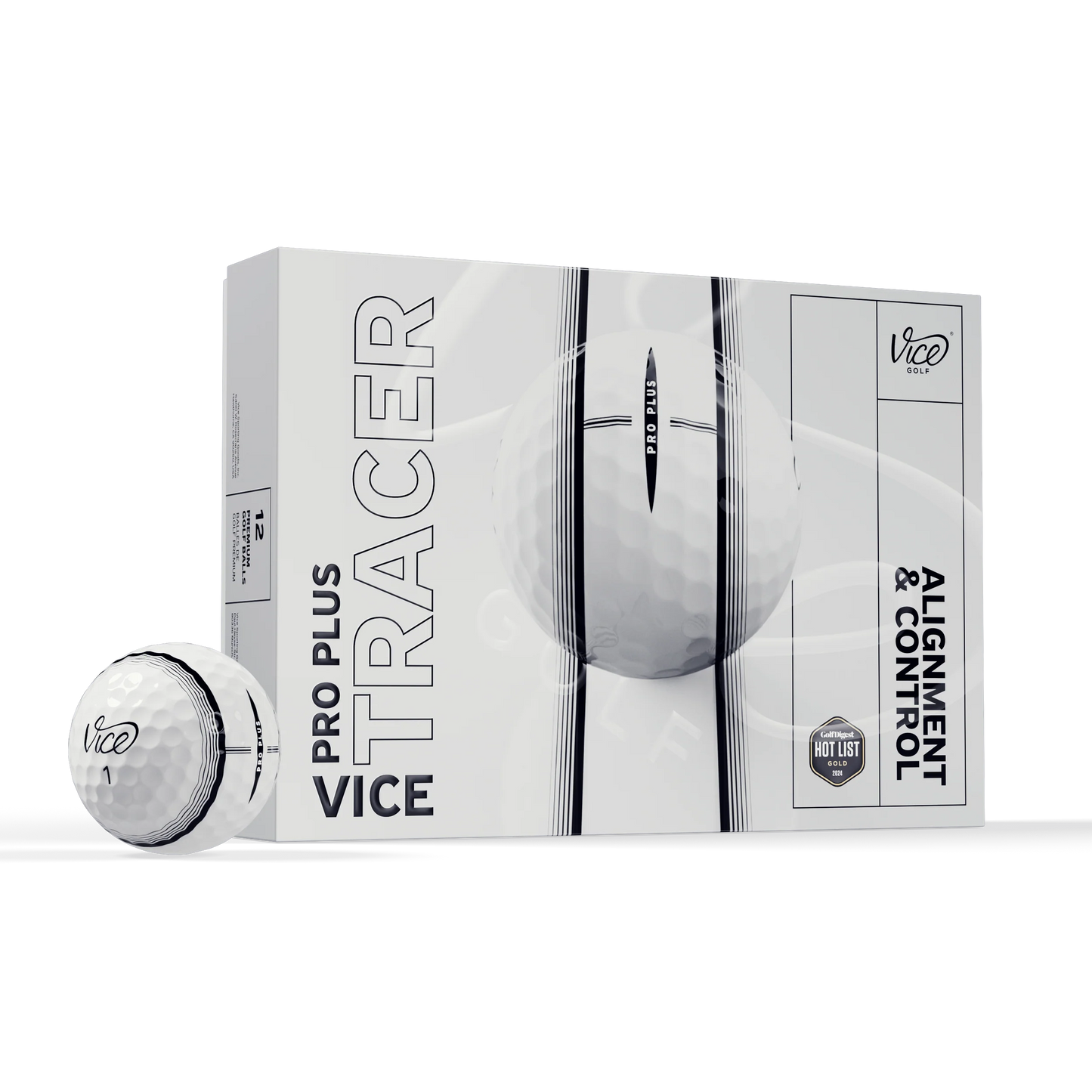 Vice Pro Plus Tracer Golf Ball
