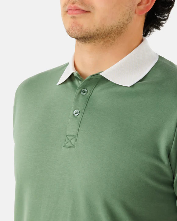 Waggle Whitetail Men's Habitat Polo