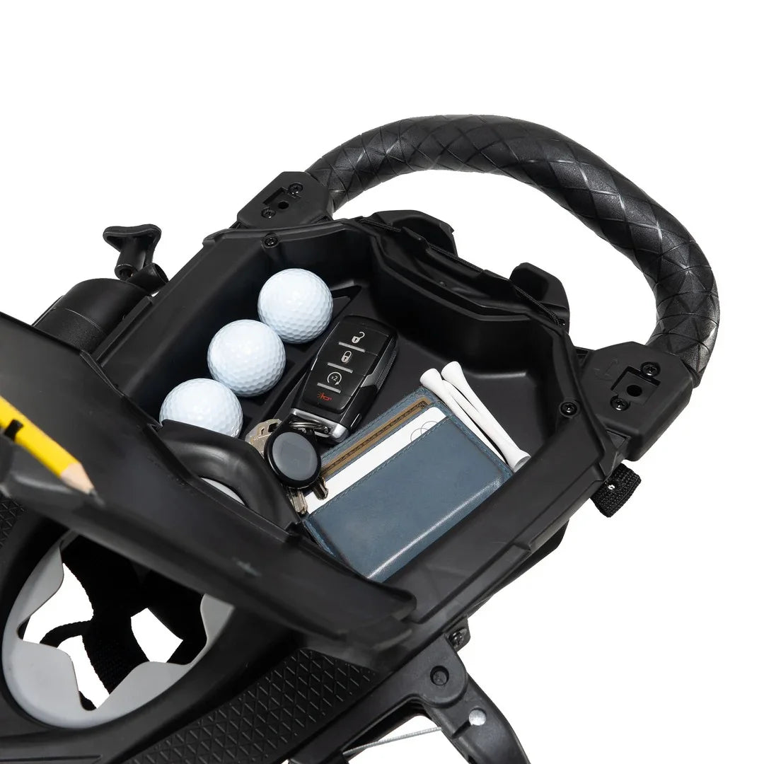 BagBoy Nitron Auto-Open Golf Push Cart Green / Black