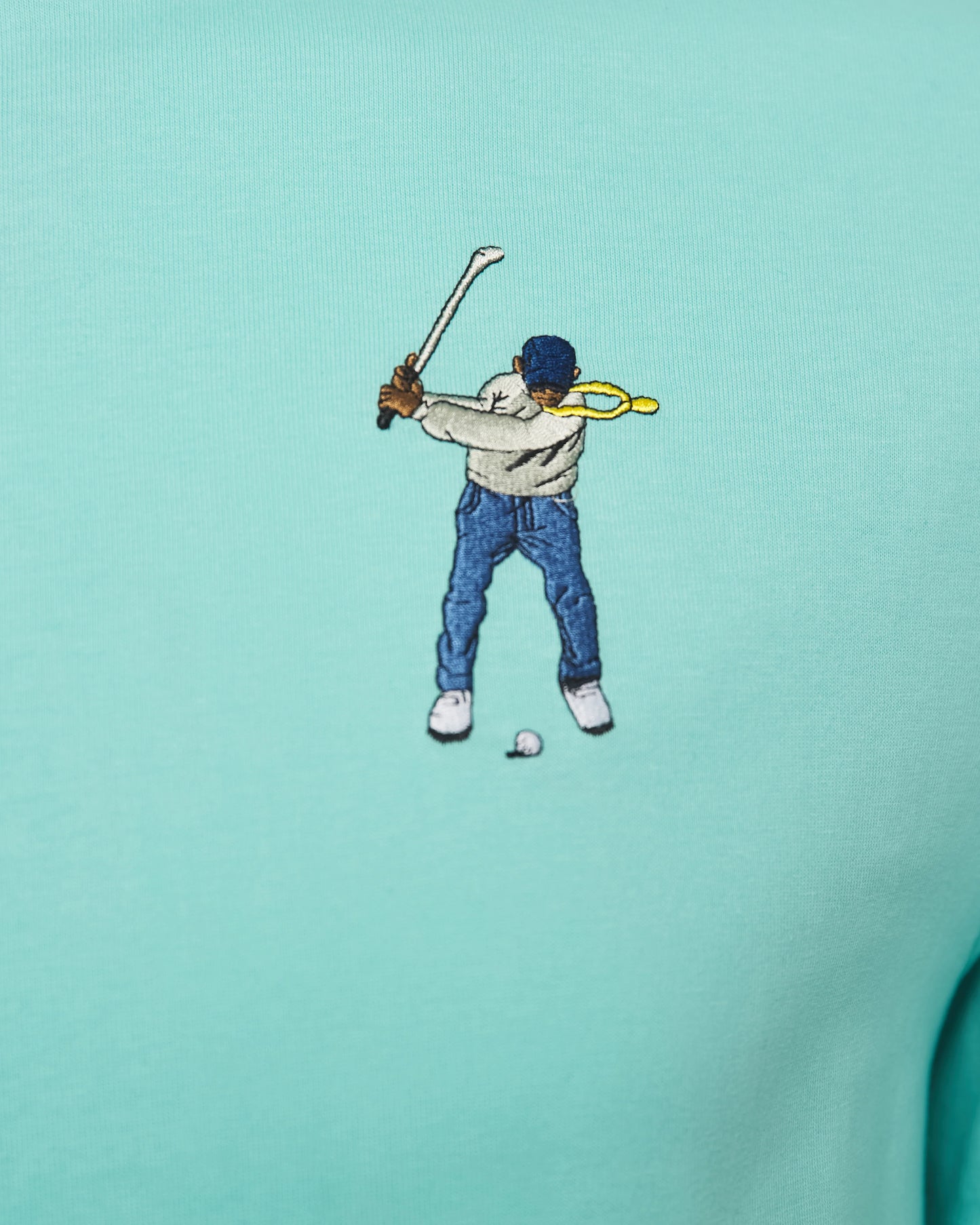 Eastside Golf Core SS Tee - Aqua