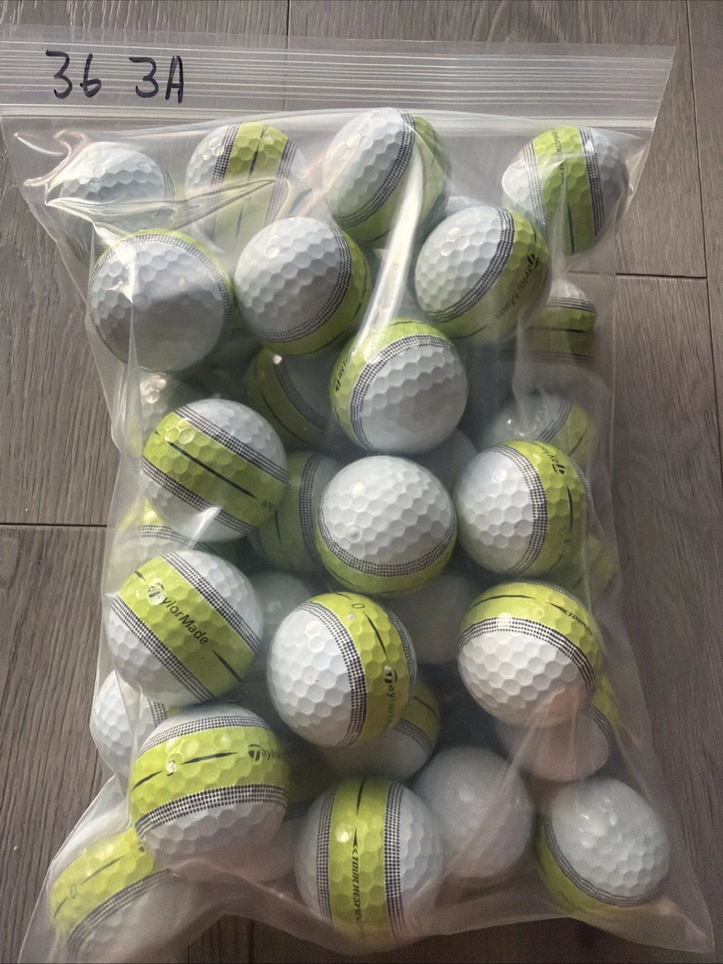 36 TaylorMade Tour Response Stripe Golf Ball AAA