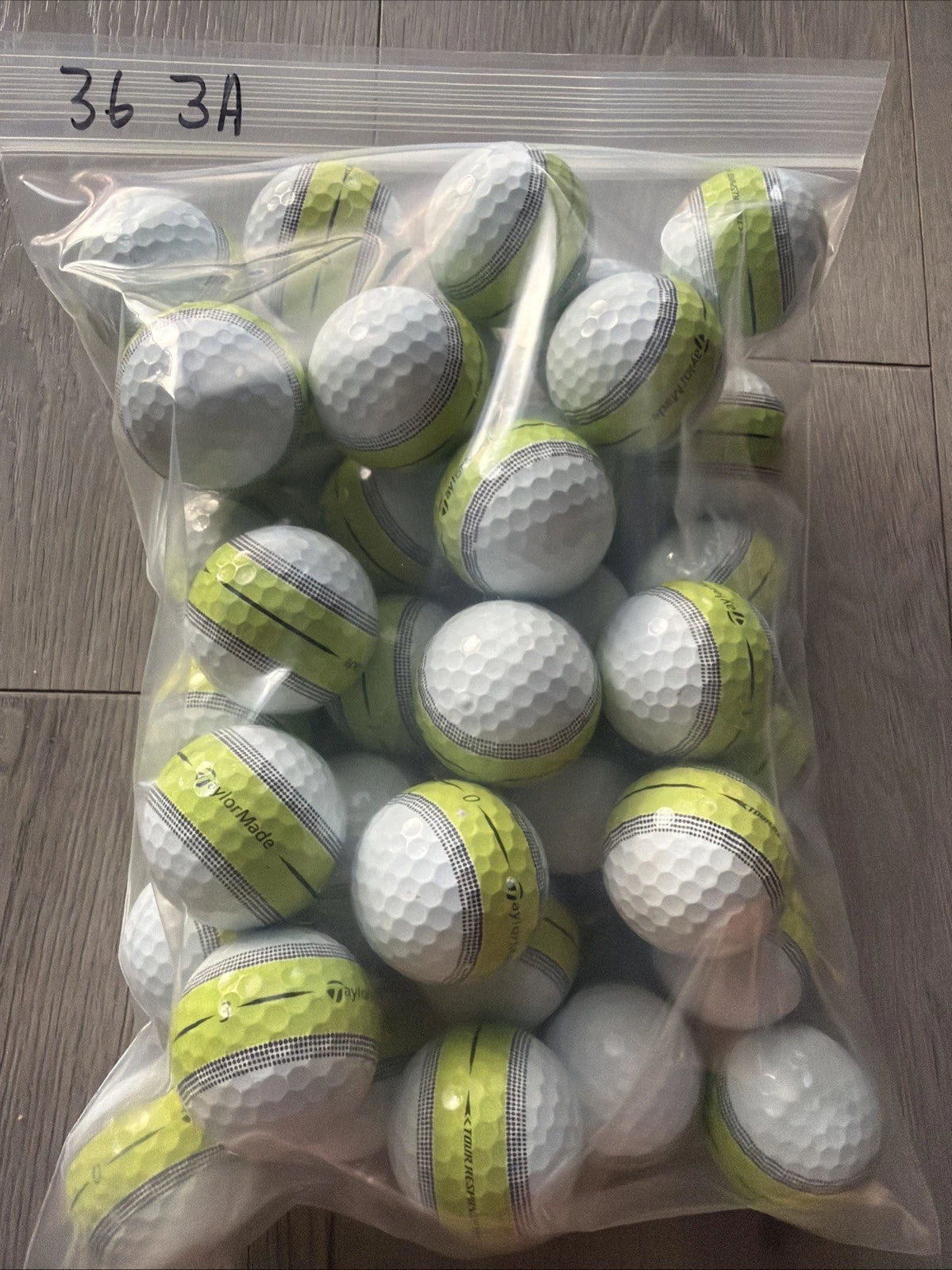 36 TaylorMade Tour Response Stripe Golf Ball AAA