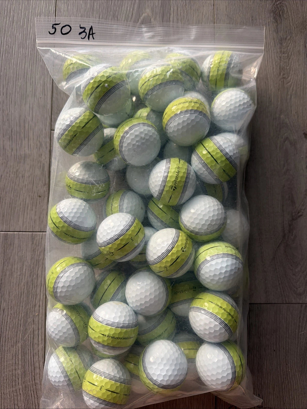 50 TaylorMade Tour Response Stripe AAA Golf Balls