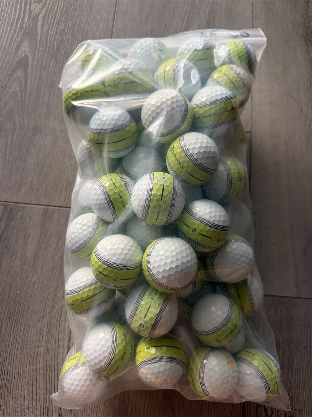 60 TaylorMade Tour Response Stripe AAA Golf Balls