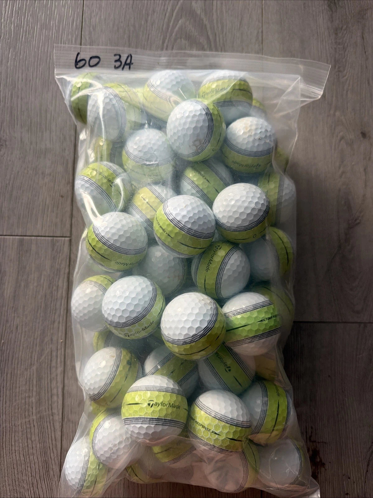 60 TaylorMade Tour Response Stripe AAA Golf Balls