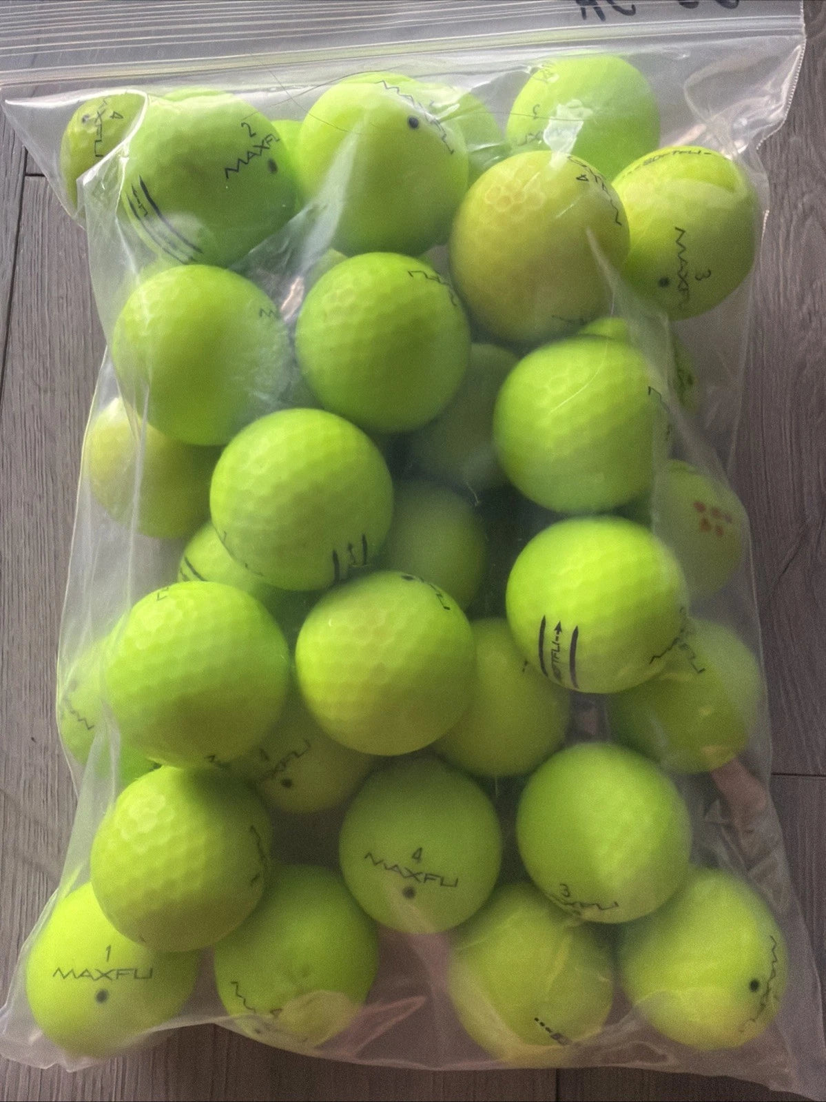 36 Maxfli Softfli Green Golf Balls AAA