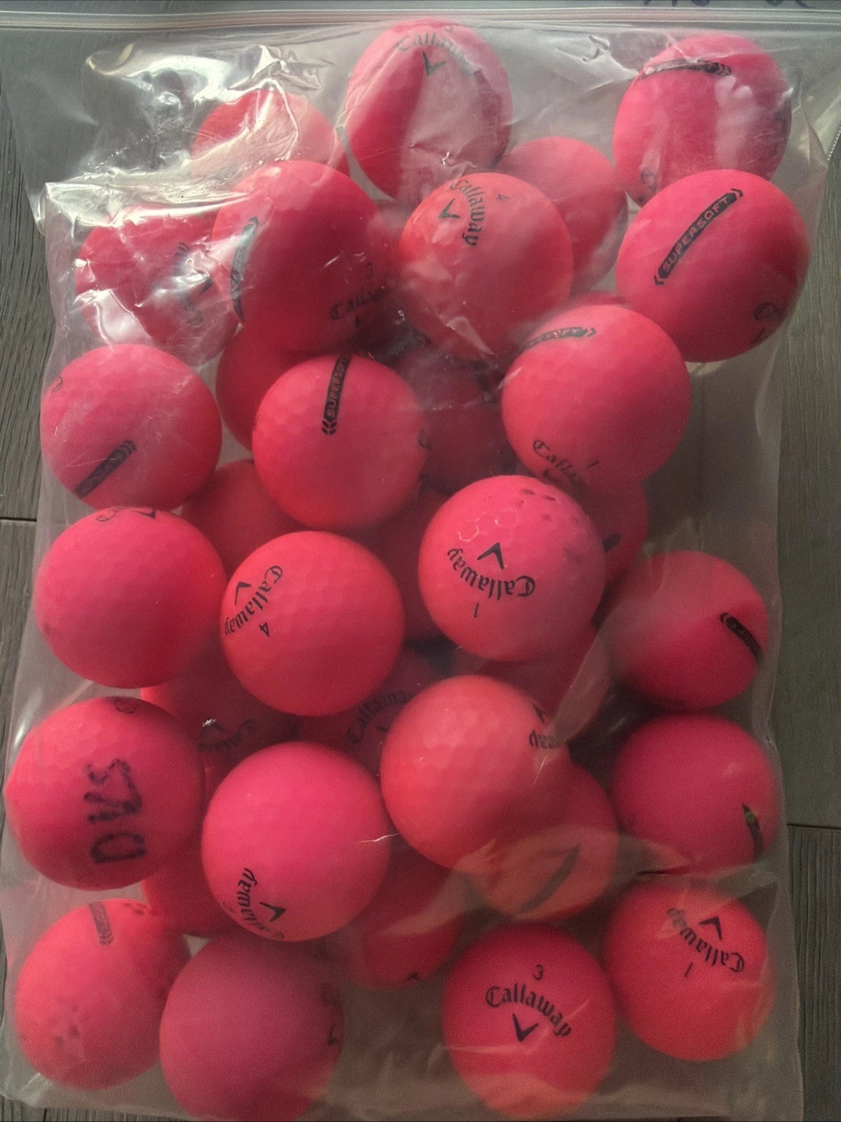 36 Callaway Supersoft Pink AAA Golf Balls