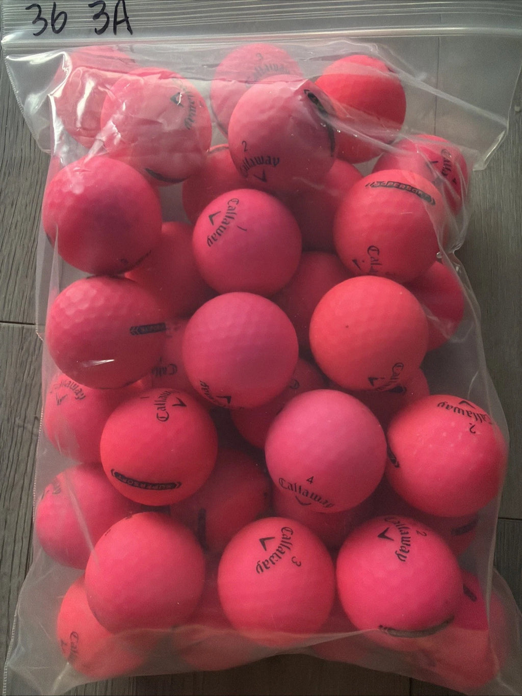 36 Callaway Supersoft Pink AAA Golf Balls