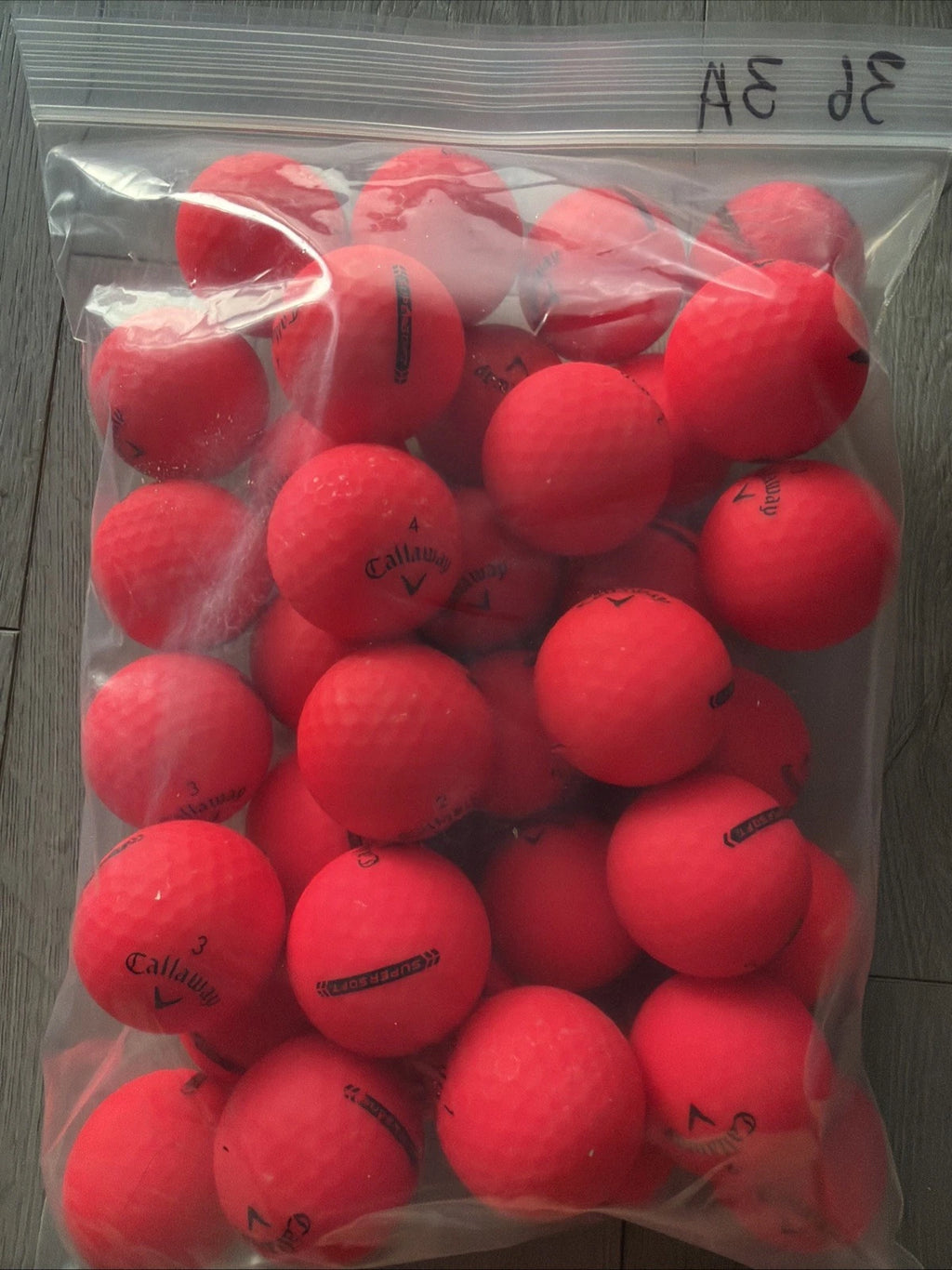 36 Callaway Supersoft Red AAA Golf balls