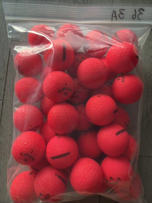36 Callaway Supersoft Red AAA Golf balls