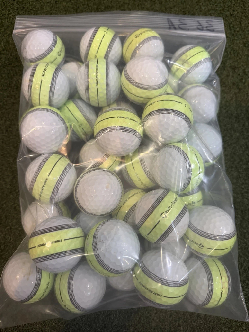 36 TaylorMade Tour Response Stripe 2026 Golf Ball AAA