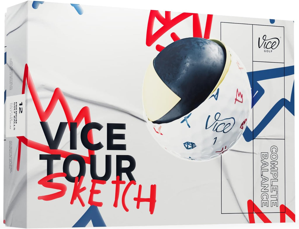 Vice Golf Tour Sketch Limited Edition