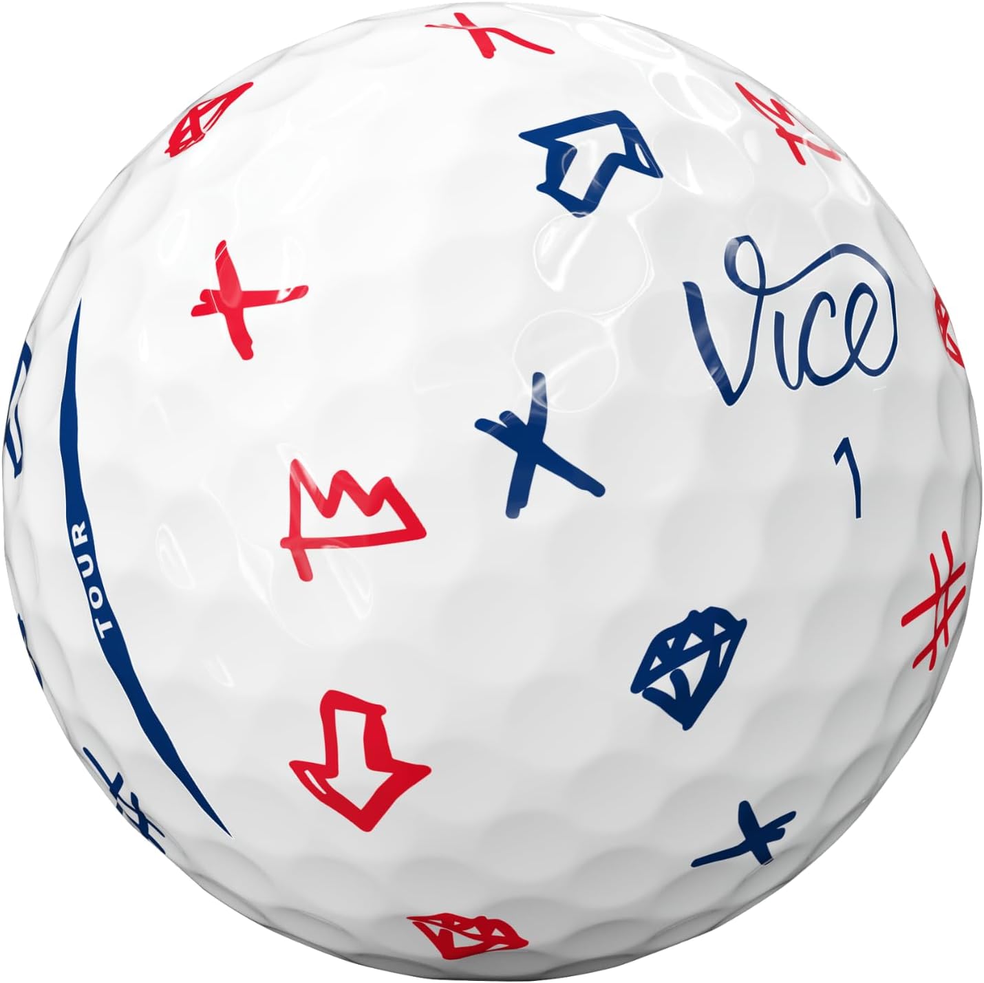 Vice Golf Tour Sketch Limited Edition