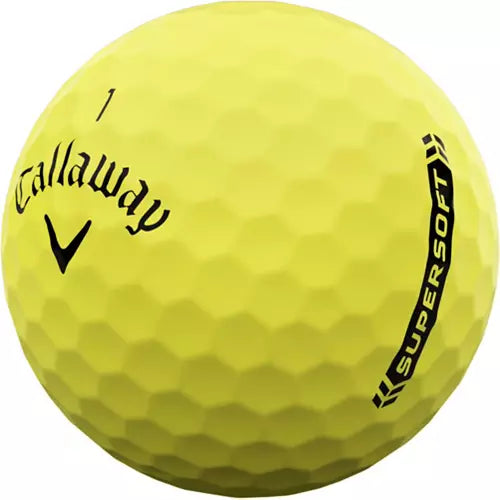 Callaway Supersoft Mint Condition Yellow